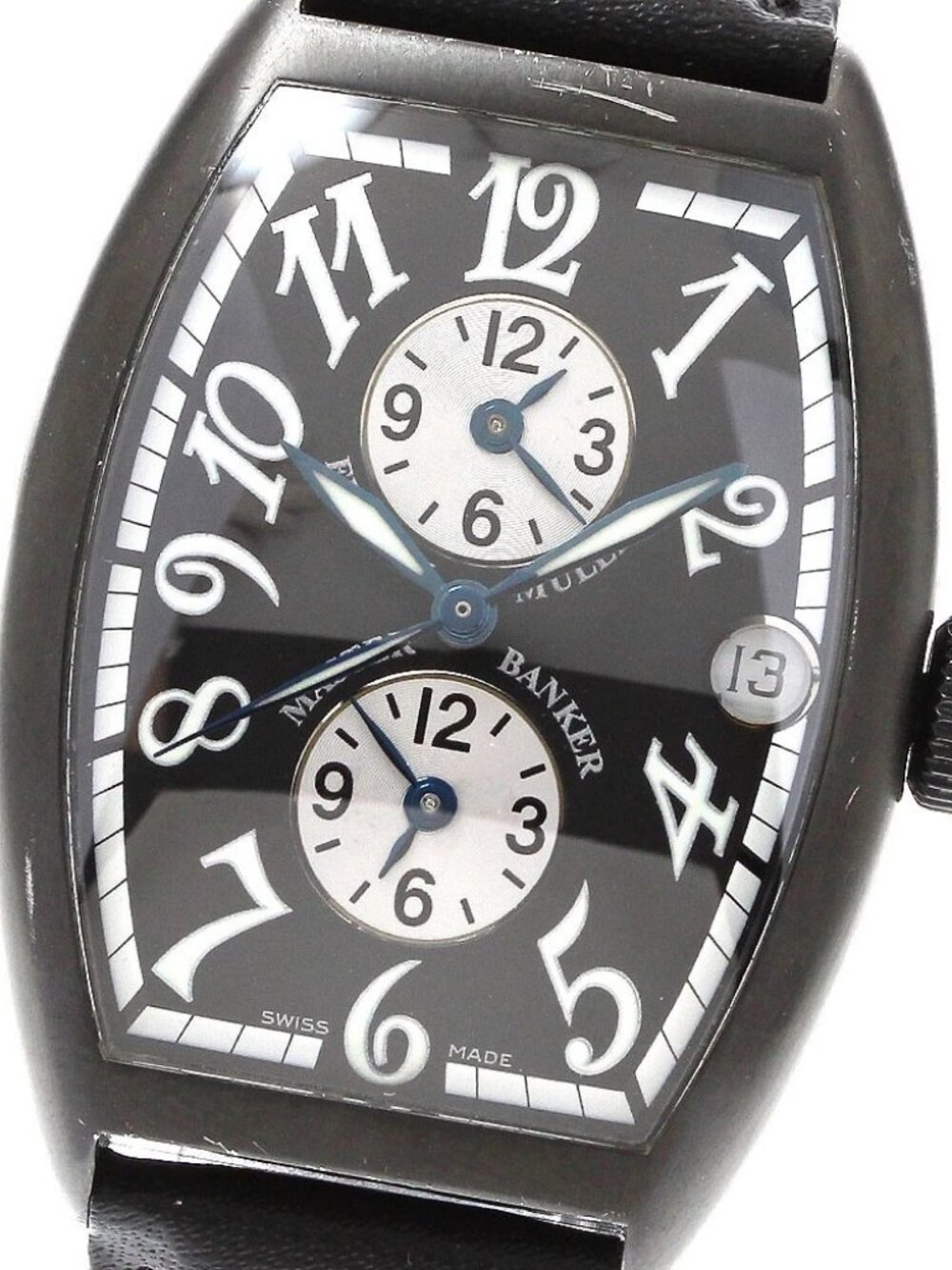 FRANCK MULLER Tonneau Curvex Master Bunker 5850MBNR Date Automatic Men's